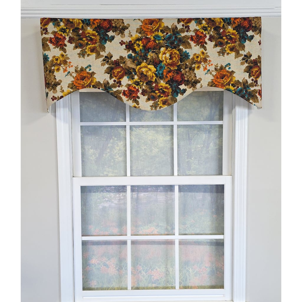 RLF Home Bountiful Cornice Valance