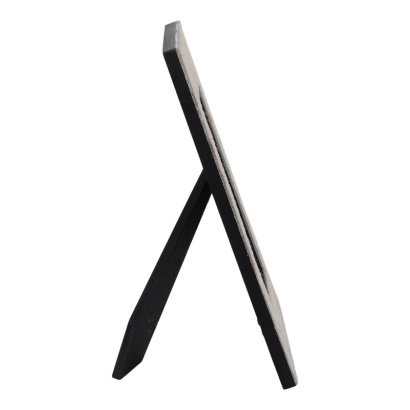 Leather Picture Frame Modern Speckled Glam Decorative Accent