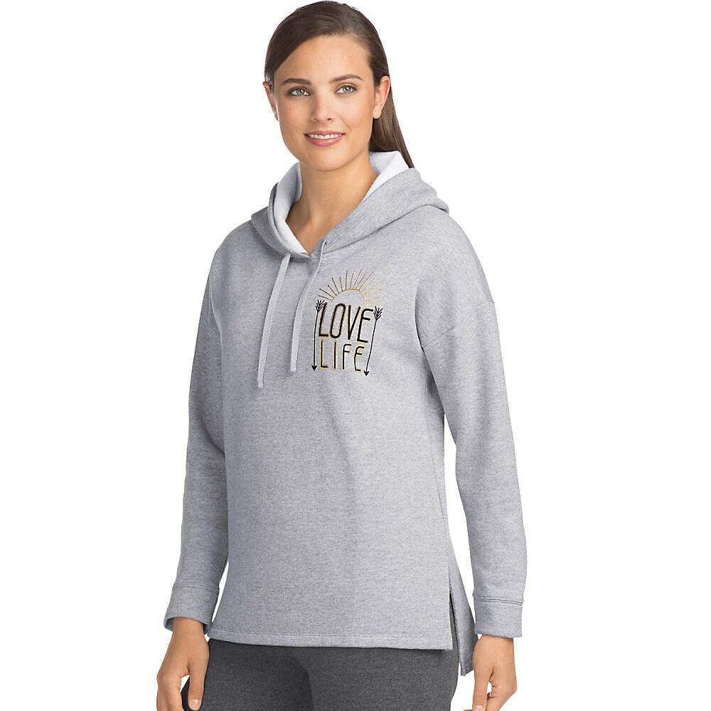 hanes women's pullover hoodie