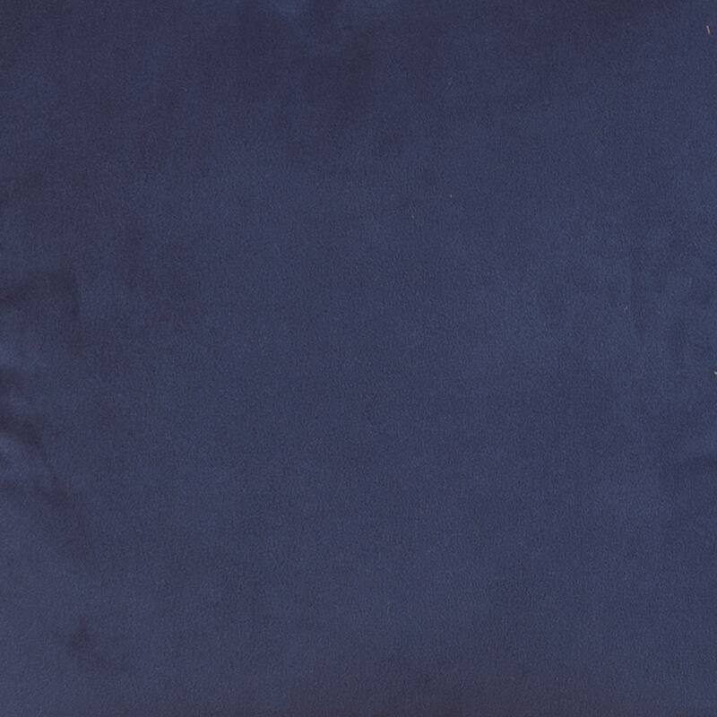 Allan Andrews Scroll Puff Ottoman with Titanium Frame & Cover, Bella Collection