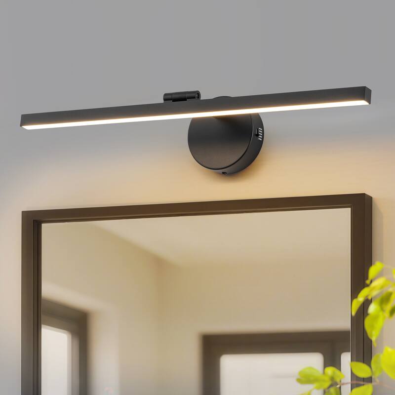 Starsky Minimalist Linear Adjustable LED Vanity Light Dimmable Metal Wall Sconce