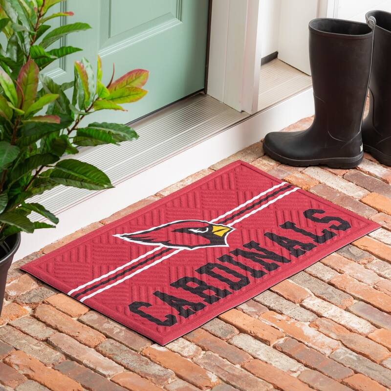 30 in. x 18 in. Embossed Mat, Cross Hatch, Arizona Cardinals