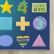 preview thumbnail 9 of 32, Well Woven Crayola Vibrant Modern Classroom Playroom Kids Rug