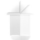 preview thumbnail 9 of 12, SEI Furniture Kleberg White Convertible Console to Dining Table