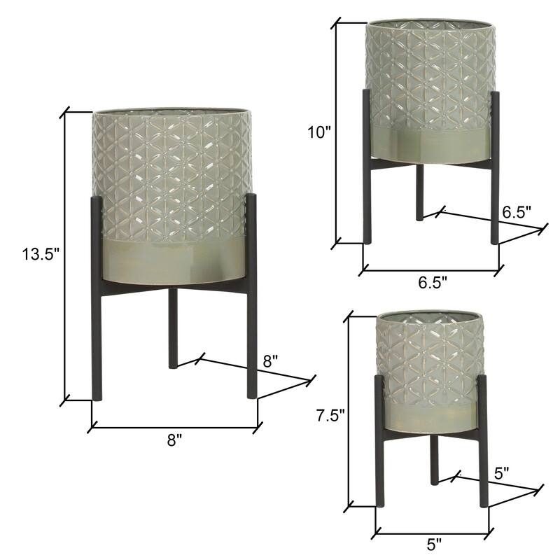 Cosima Table Top Planters (Set of 3)