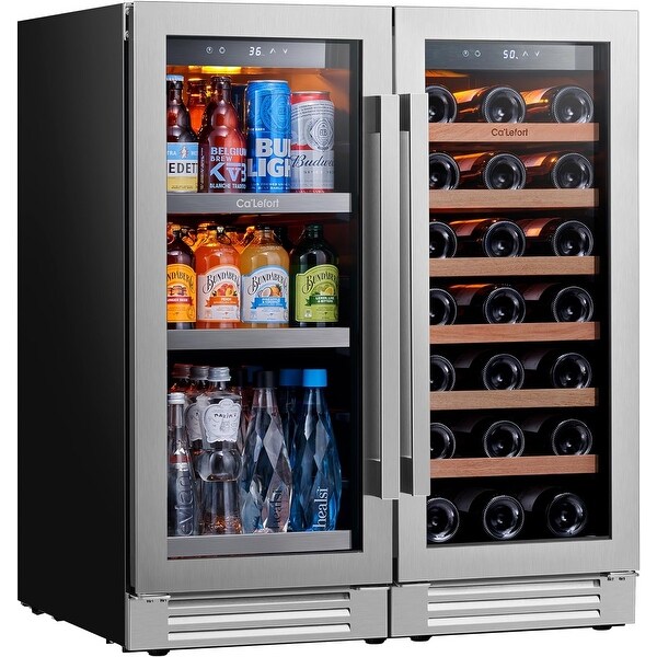 Ivation 33 Bottle Dual Zone Wine Cooler Refrigerator On Sale Bed