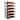 Sorbus 6-Tier Metal Stackable Wine Rack - Hold 24 Bottles - 16.5" L x 7" W x 27" H