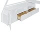 preview thumbnail 13 of 15, Impression & Beautiful Full Playhouse Loft Bed with 7 Drawers 2 Shelves and Desk, Sturdy Construction & Unique Design, White