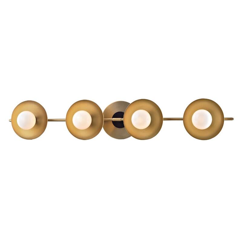 Hudson Valley Lighting Julien 4 Light 27" Wide LED Bathroom Vanity - Aged Brass