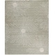 preview thumbnail 108 of 141, SAFAVIEH Handmade Soho Miyase Burst New Zealand Wool Rug 6' x 9' - Grey/Ivory - Rectangle