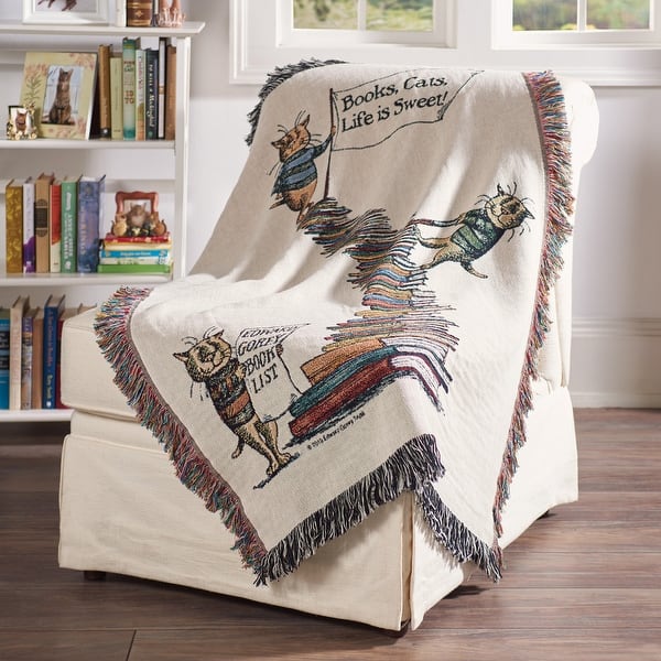 https://ak1.ostkcdn.com/images/products/is/images/direct/6e34c056028bf76aabd22713f419617e09ca44f8/Edward-Gorey-Cats-%26-Books-Throw-Blanket---100%25-Cotton---50%22-x-60%22.jpg?impolicy=medium