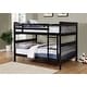 preview thumbnail 16 of 19, Chapman Transitional Wood Frame Bunk Bed