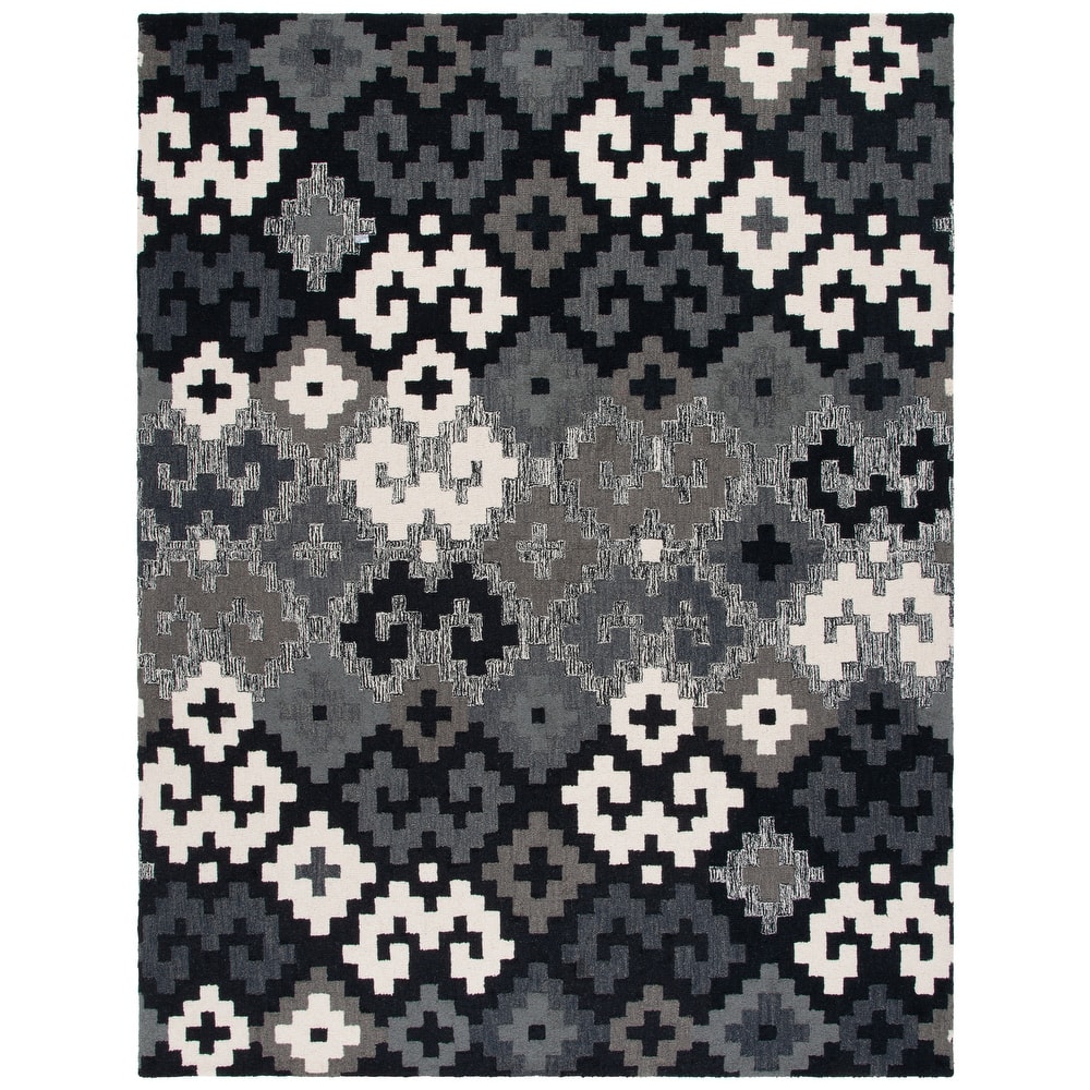 SAFAVIEH Handmade Metro Gunvor French Country Wool Rug