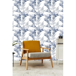 Dark Floral Wallpaper - Bed Bath & Beyond - 35646730