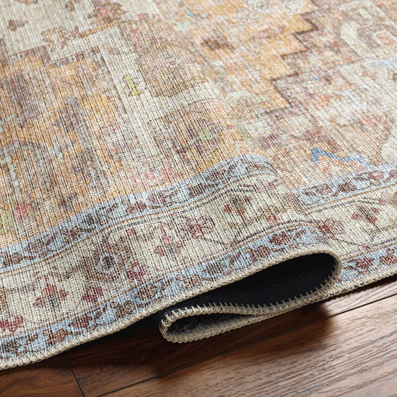 Livabliss Julienne Persian Printed Washable Area Rug