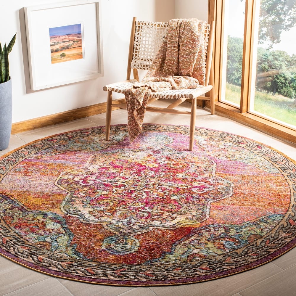 SAFAVIEH Crystal Petronela Vintage Boho Oriental Rug