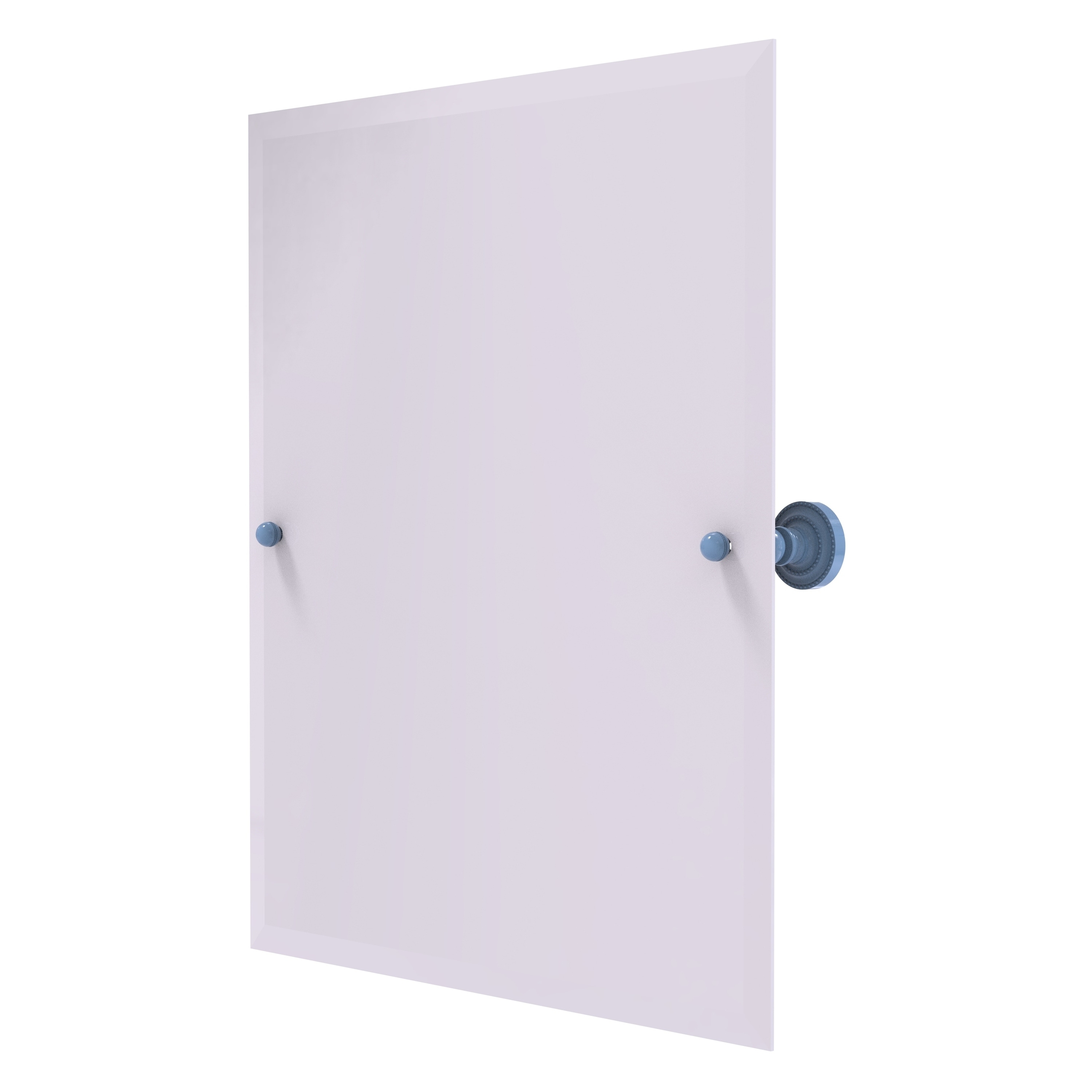 Allied Brass Frameless Rectangular Tilt Mirror with Beveled Edge