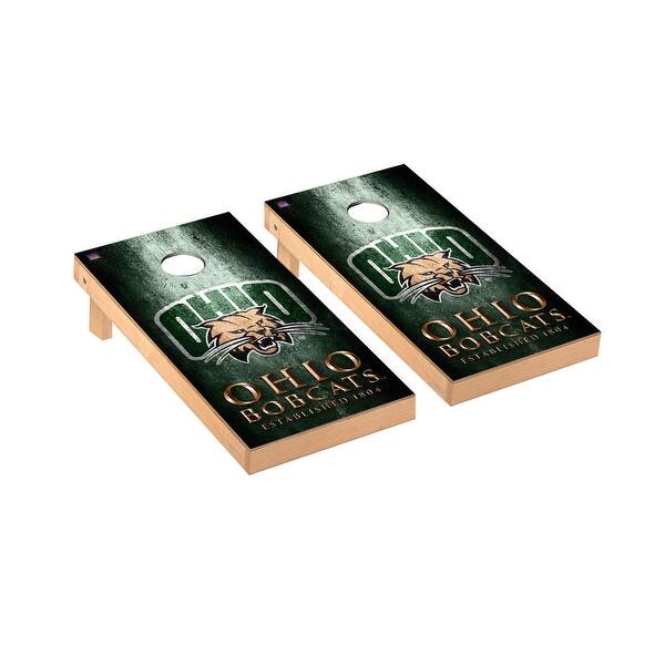 slide 2 of 5, Ohio Bobcats Museum Cornhole Board Set