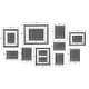 preview thumbnail 46 of 49, Kate and Laurel Bordeaux 10-piece Wood Gallery Wall Picture Frame Set