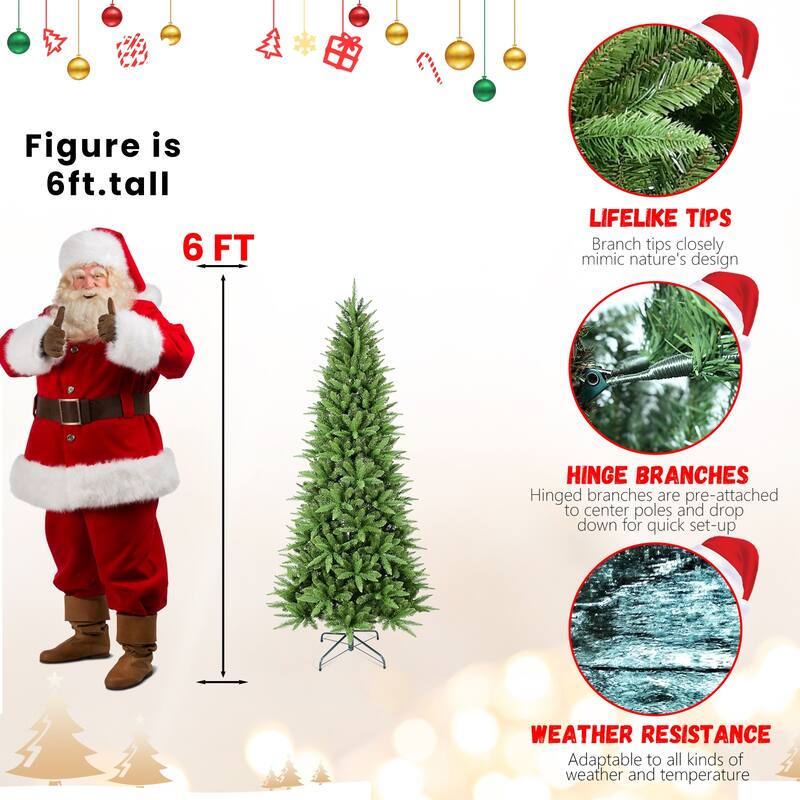 Exquisite PE&PVC Christmas Tree - N/A