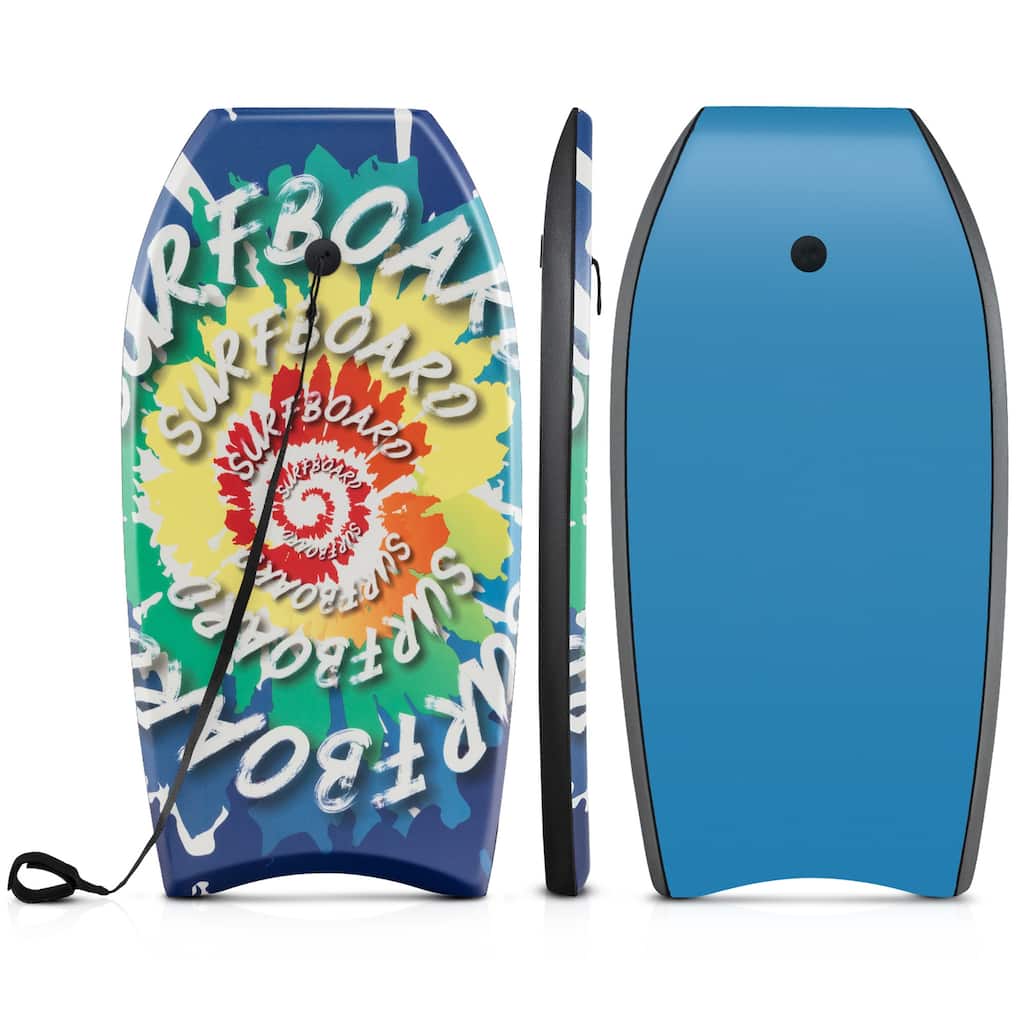 Gymax 33'' Lightweight Body Board w/ EPS Core XPE Deck HDPE Bottom