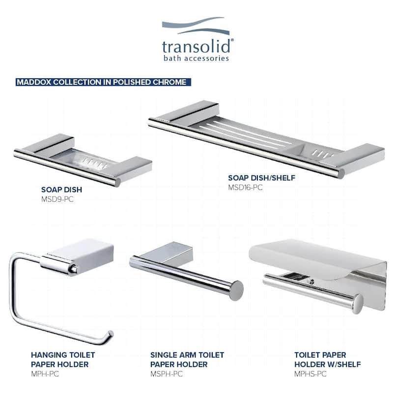 Transolid MSPH Maddox Wall Mounted Toilet Paper Holder