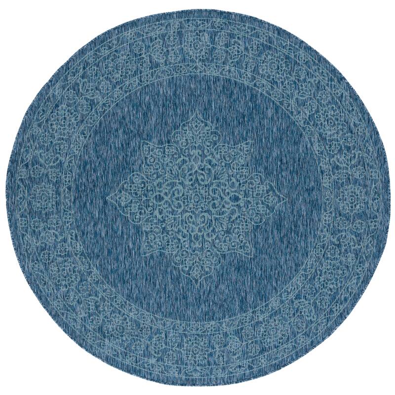 SAFAVIEH Courtyard Zikrija Indoor/ Outdoor Waterproof Patio Backyard Rug