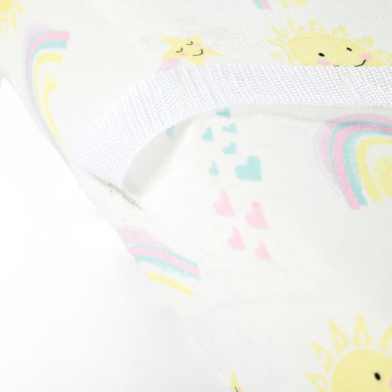Lush Decor Baby Sunshine Rainbow Soft & Plush Changing Pad Cover - 32" x 16" x 5"