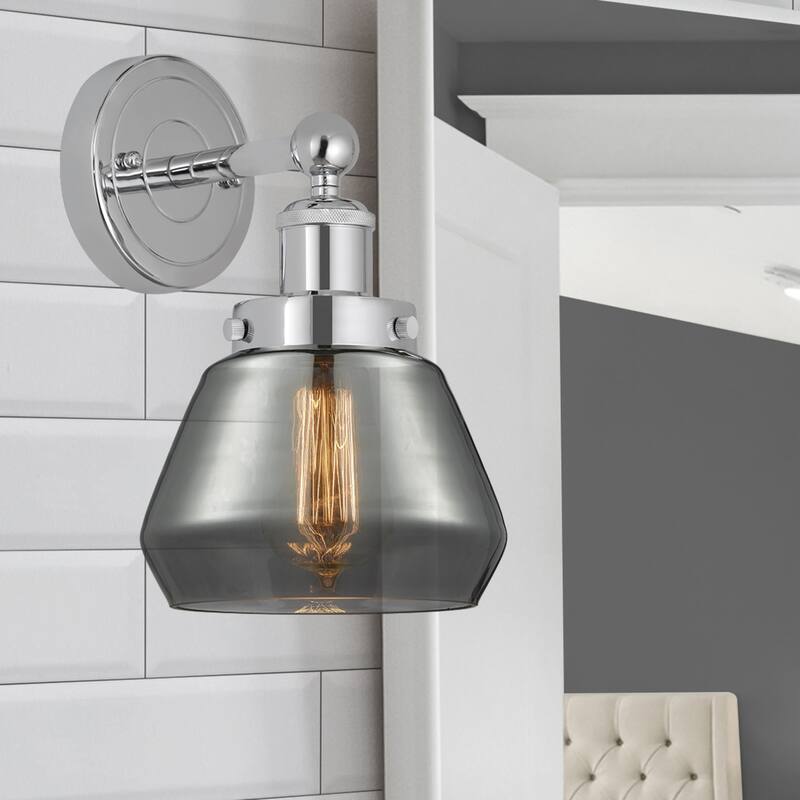 Innovations Lighting 616-1W-10-7 Fulton Sconce Fulton 10" Tall Wall