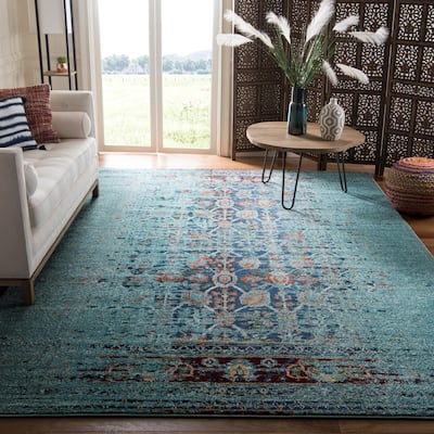 SAFAVIEH Monaco Katty Boho Rug - Blue/Multi - 9' x 12'