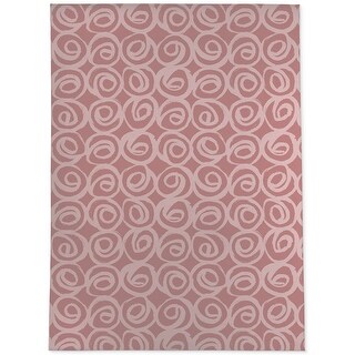 ROSES ABSTRACT DUSTY ROSE Area Rug By Kavka Designs - Bed Bath & Beyond ...