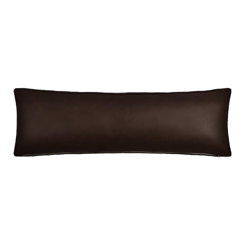 J. Queen New York Sundance Bolster Decorative Throw Pillow - Accent - Polyester - Brown