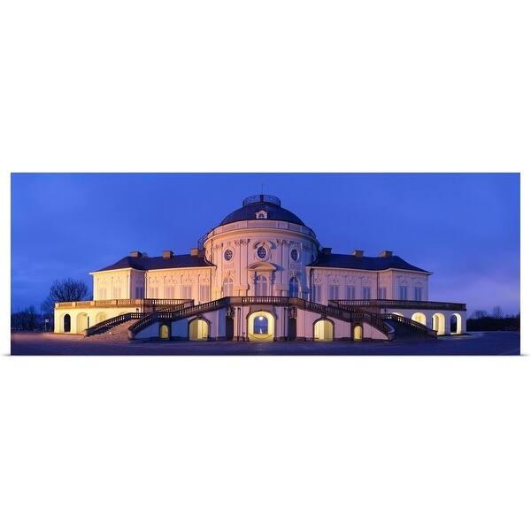 Shop Castle Solitude Lit Up At Night Stuttgart Baden Wurttemberg Germany Multi Overstock 26060062