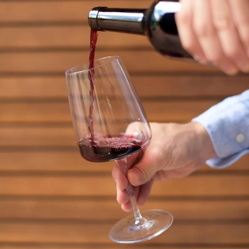 Bomrioli Rocco Planeo 18.75 Ounce All Purpose Wine Glass, Set of 4 - 18.75 ounce