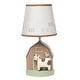 preview thumbnail 1 of 4, Bedtime Originals Farmyard Friends Decorative Tabletop Nursery Lamp with Shade