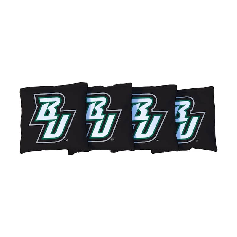 Binghamton Bearcats Black Cornhole Bags - All-Weather Resin Filled