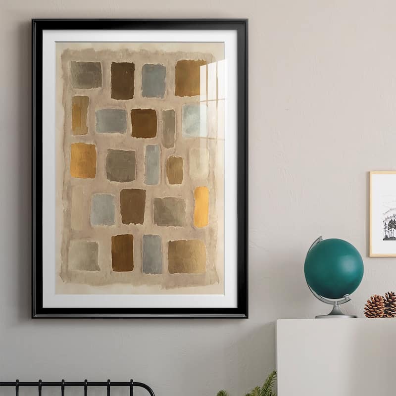 Sand Shaped II Premium Framed Print - Ready to Hang