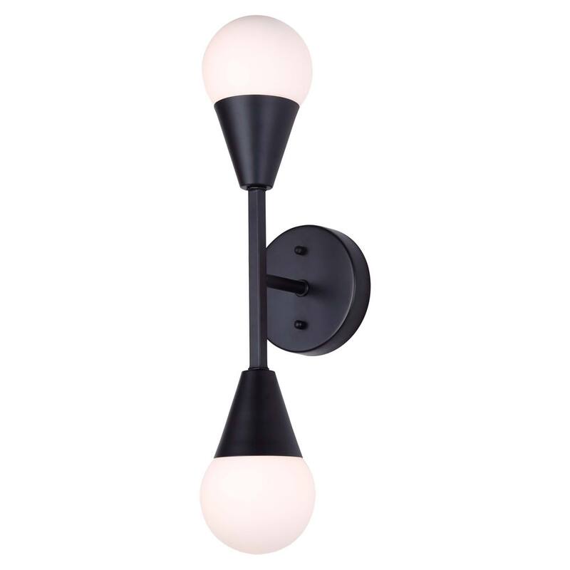Canarm IWF1125A029 Arlowe 2 Light 19" Tall Wall Sconce