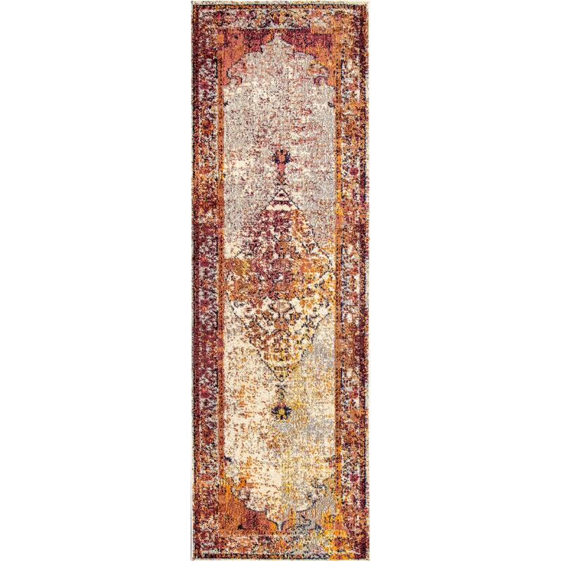 Nuloom Vintage Medallion Veronica Area Rug