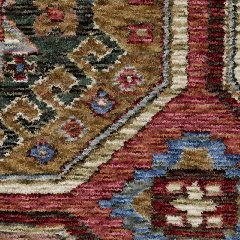 HomeRootsMedallion Bohemian Runner Area Rug