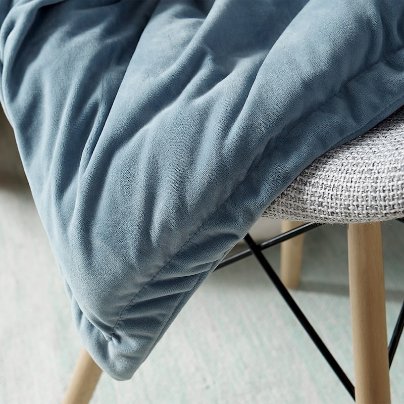 Baby Bird - Coma Inducer® Oversized Comforter Set - Smoke Blue