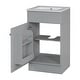 preview thumbnail 10 of 13, Christopher Knight Home - Ethan 18" Bathroom Wooden Vanity with Sink and Storage Cabinet