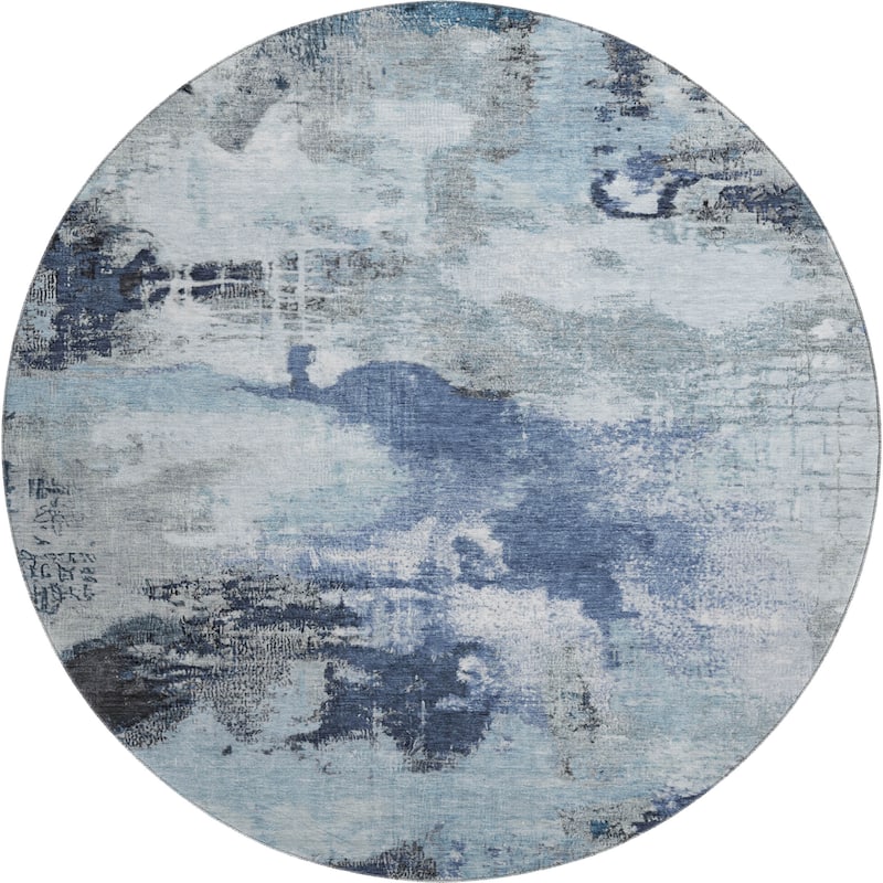 Premium Washable Super Soft Abstract Brushstrokes Mayfield Rug