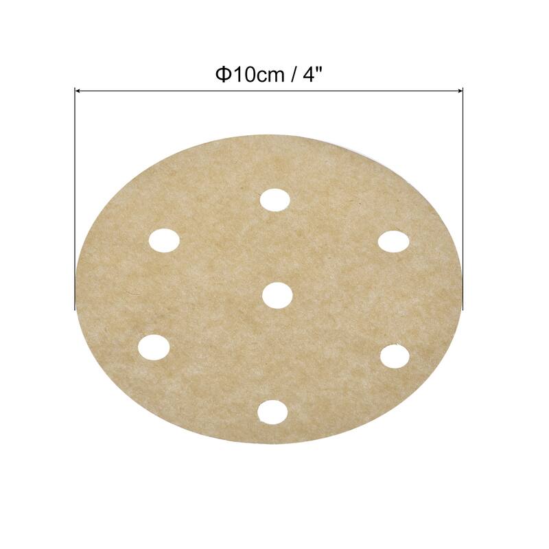 4 inch Air Fryer Parchment Paper, 100pcs Parchment Baking Paper Liner, Brown - Brown