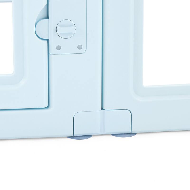 Indoor Dog Whelping Box with Door Lock and Easy Cleaning