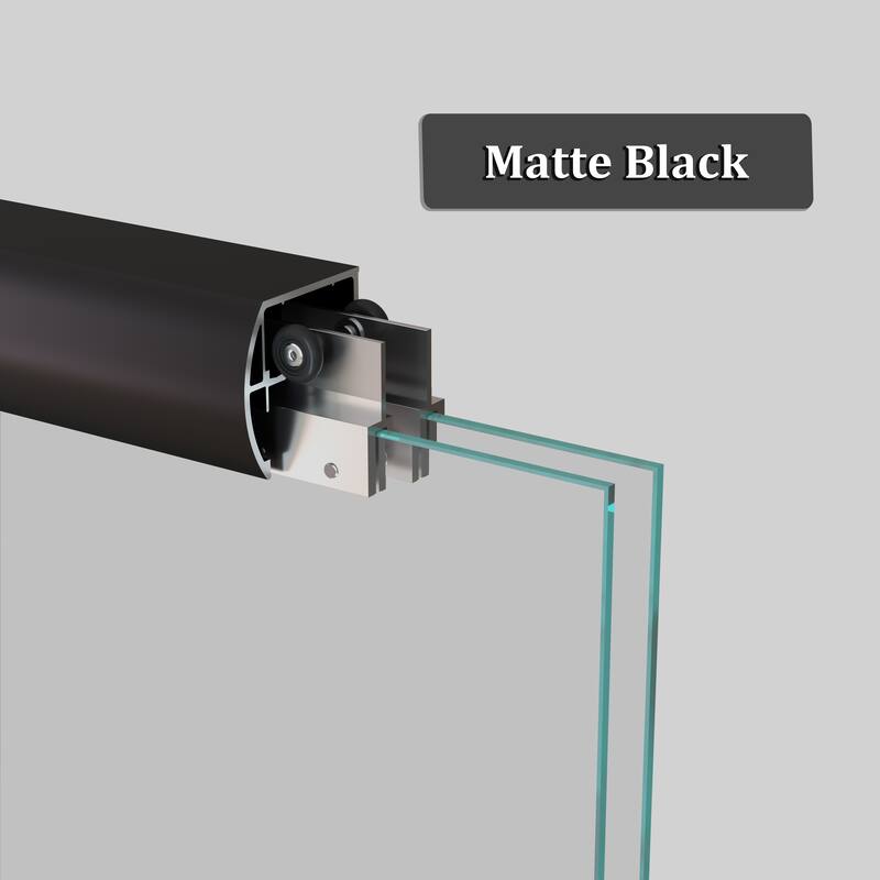 TOOLKISS Double-Sliding Prefab Shower Door