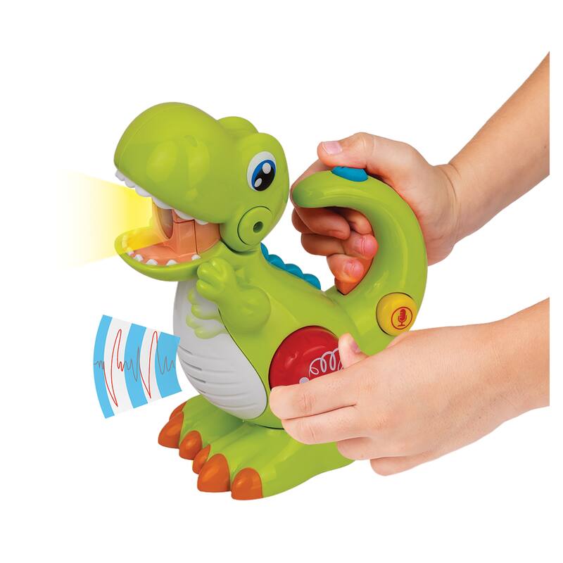 Winfun Recording and Voice Changing Dinosaur with Flashlight - N/A