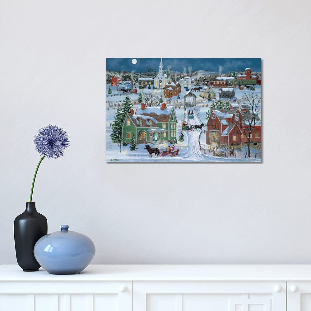 iCanvas "Christmas Homecoming" by Bob Fair Canvas Print