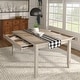 preview thumbnail 11 of 67, Elena Wood Rectangular Dining Table by iNSPIRE Q Classic