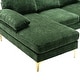 preview thumbnail 8 of 8, L-shape Sectional Sofa Chenille 3 Seater Sofa Upholstered Lounge Chaise